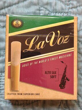 Rico LaVoz Alto Sax Soft Reeds 10 Pack